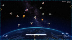 Gameplay footage from Astro Ace.