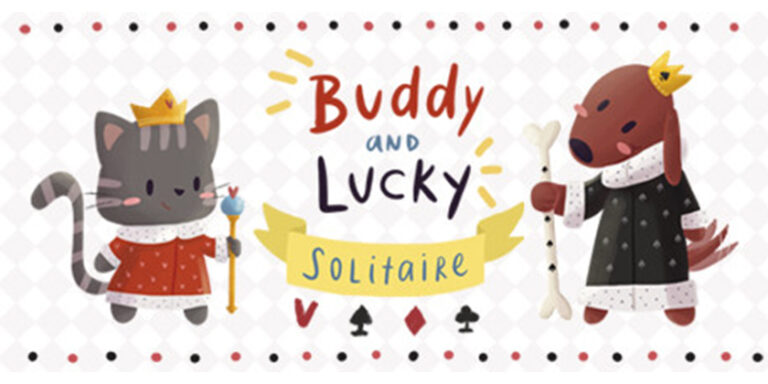 Buddy and Lucky Solitaire Cover