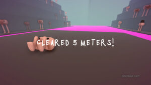 Gameplay footage from Buttlympics: Explosive Diarrhea Pole Vaulting.