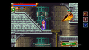 Gameplay footage from Castlevania: Harmony of Dissonance.