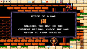 A description of a piece of the map in Cathedral.