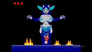 Gameplay footage from Cherry Bunny Demon Hunter.