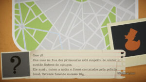 A description of case 1 in Chicken Holmes – The Mystery of Bartolomeu.