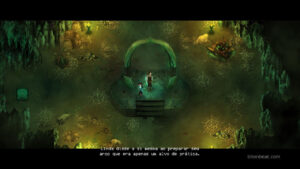 Gameplay footage from Children of Morta.