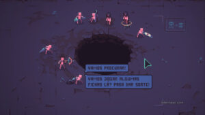Gameplay footage from Despot's Game: Dystopian Battle Simulator.