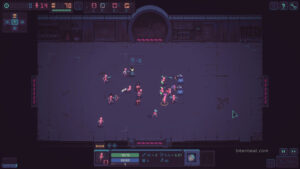 Gameplay footage from Despot's Game: Dystopian Battle Simulator.