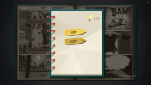 "Jump" and "Accept" stickers in Fate of Kai.