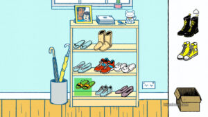 Many pairs of shoes in Florence.