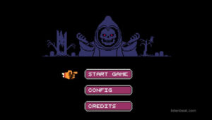 Main menu from Halloween Forever.