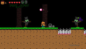 An early stage in Halloween Forever.