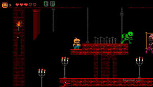 Gameplay footage from Halloween Forever.