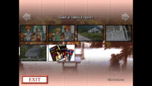 Chapter selection screen from Higurashi When They Cry Hou – Ch.1 Onikakushi.