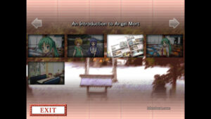 Chapter selection screen in Higurashi When They Cry Hou – Ch. 2 Watanagashi.