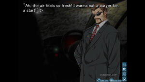 Gameplay footage from Higurashi When They Cry Hou – Ch.5 Meakashi.