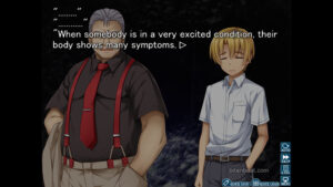 Ooishi and Satoshi in Higurashi When They Cry Hou – Ch.5 Meakashi.