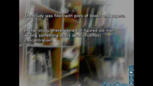 Gameplay footage from Higurashi When They Cry Hou – Ch. 8 Matsuribayashi.