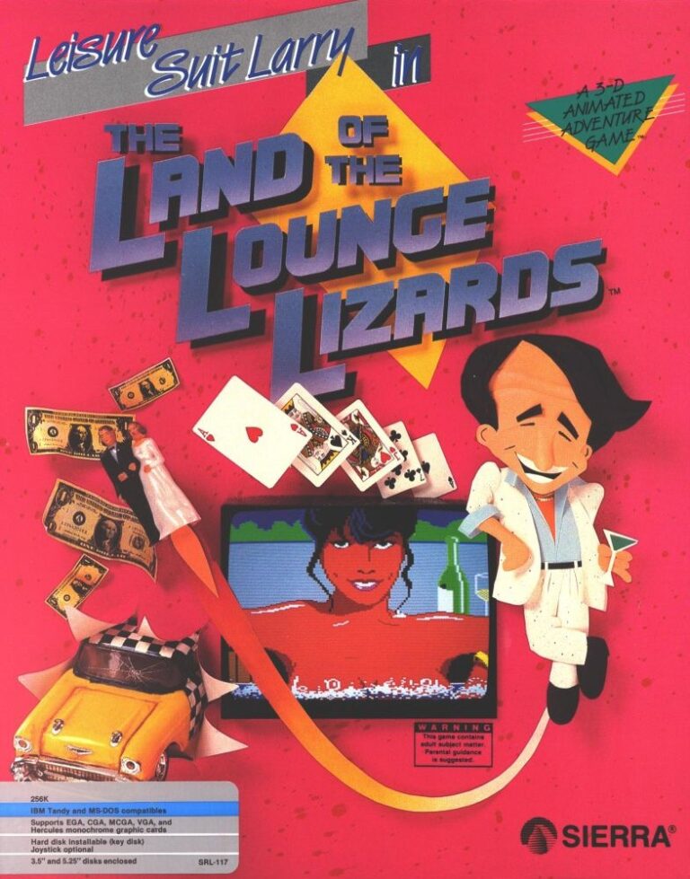 Leisure Suit Larry in the Land of the Lounge Lizards Cover