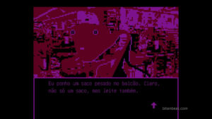 Gameplay footage from Milk inside a bag of milk inside a bag of milk.