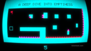 Gameplay footage from Neon Depth.