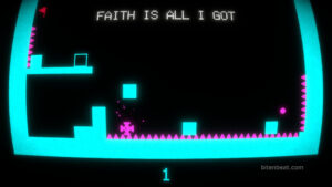 Gameplay footage from Neon Depth.