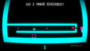 Gameplay footage from Neon Depth.