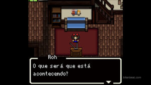 Roh asking what's happening.