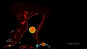 Gameplay footage in Swallow the Sea.