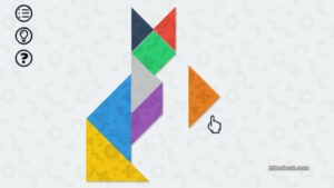 Gameplay footage from Tangrams Deluxe.