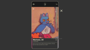 Marlowe from Tender: Creature Comforts.