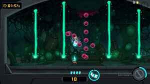 Gameplay footage from The Bug Butcher.