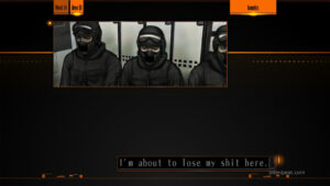 Gameplay footage from The Silver Case.