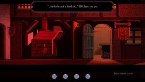 Gameplay footage from The Supper.