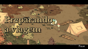 A cutscene from Wind Peaks.