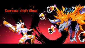 The prelude to the boss fight in Angelstruck.