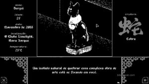 A cat statue in Critters for Sale.