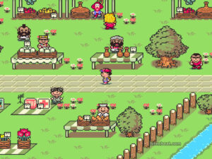 Gameplay footage from Earthbound.