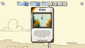 The TV Tower card in Hidden Cats in Berlin.