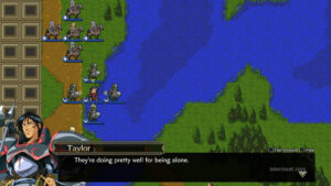 Taylor in Langrisser (Remake).