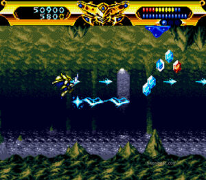 Gameplay footage from Lords of Thunder.