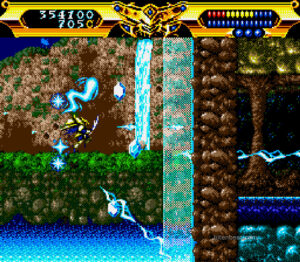 Gameplay footage from Lords of Thunder.