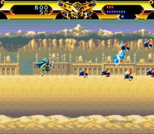 The Auzal stage in Lords of Thunder.
