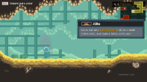 A sea-themed stage in Monster Sanctuary.