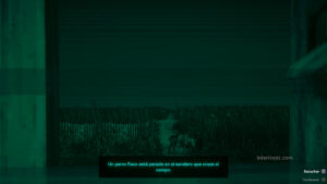 Looking outside through the window in No, I'm Not a Human.