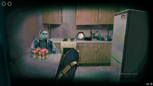 Gameplay footage from No, I'm Not a Human.