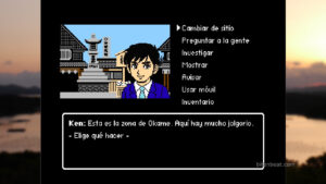 Ken in the Okame area in Retro Mystery Club Vol. 1: The Ise-Shima Case.