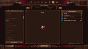 A snowy stage in Scarlet Tower.