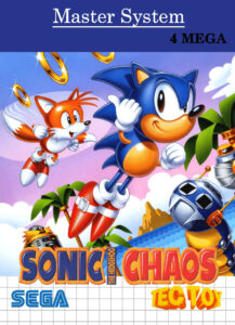 Sonic Chaos TecToy Cover