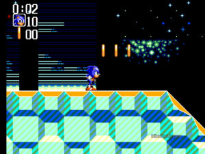 Gameplay footage from Sonic Chaos.