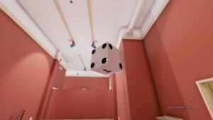 A big die in Superliminal.