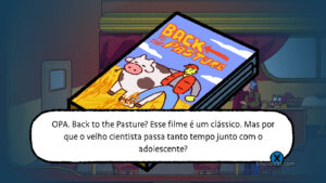 The Back to the Pasture VHS in The Big Con.